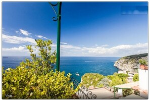 Blick von der Unterkunft