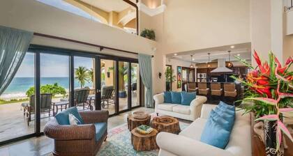 Stunning Luxury Mansion in Playa Flamingo with Six Bedrooms and Beachfront Access
