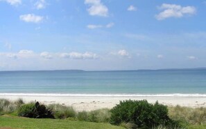 Vlak bij het strand