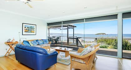 Herrlicher Blick über die Bucht