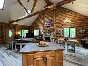 view from the kitchen