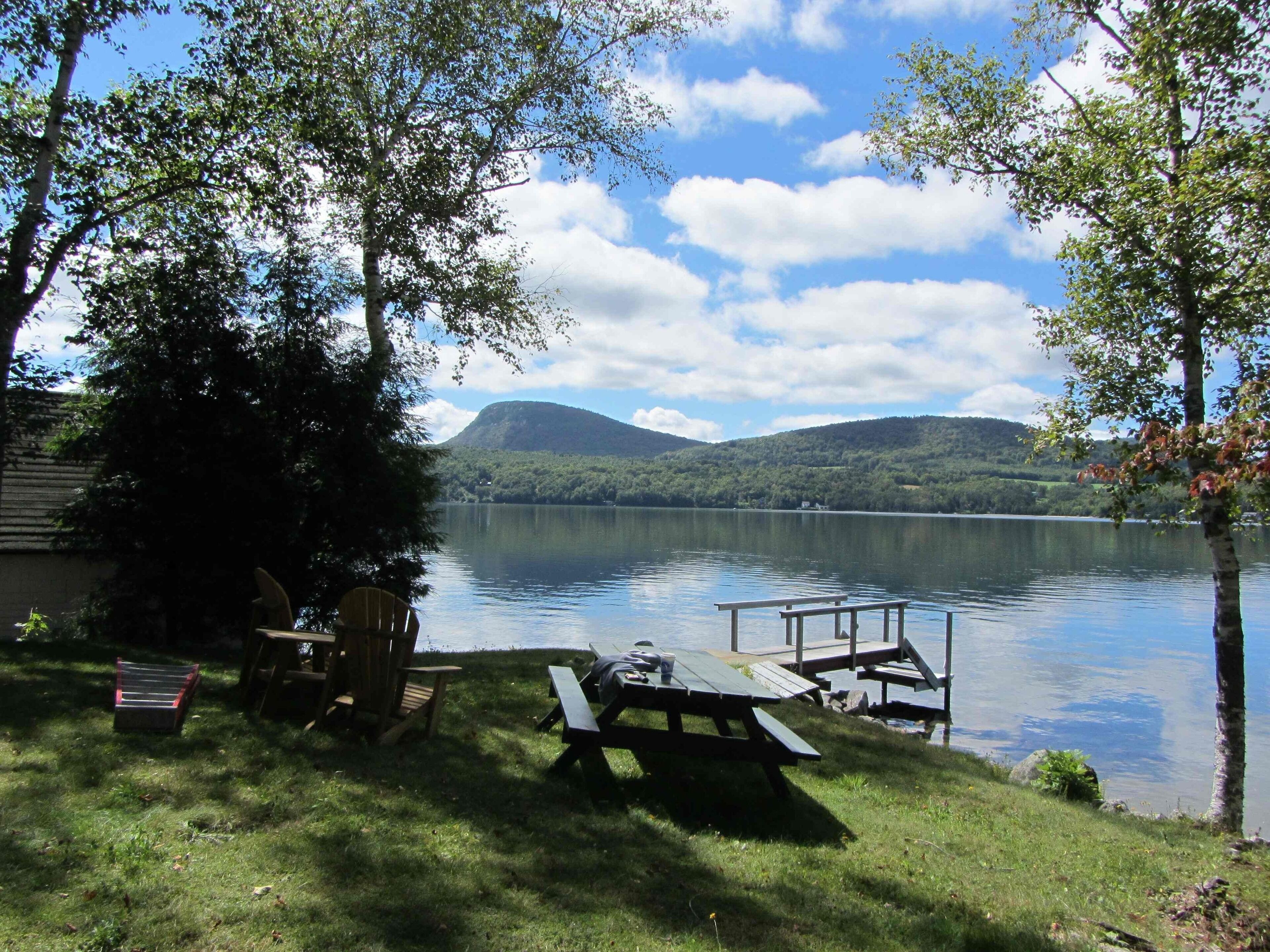 View from the front of the Camp