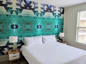 1 室のベッドルーム、デスク、アイロン / アイロン台、WiFi