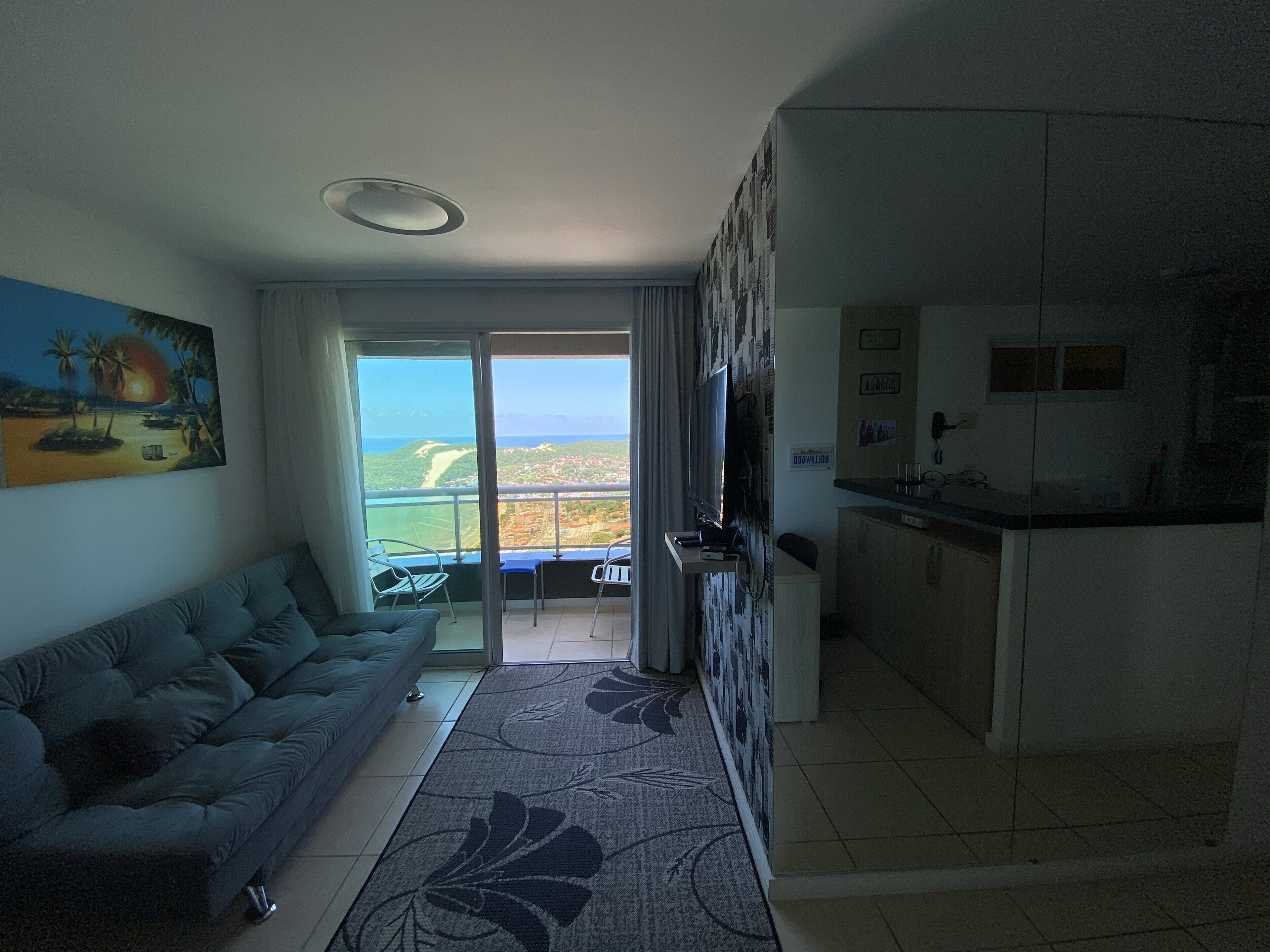 Ponta Negra Blue Ocean Building Best View of Morro do Careca, FAMILIAR