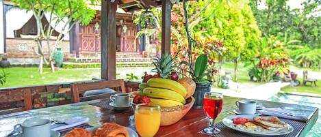 Restauration en plein air