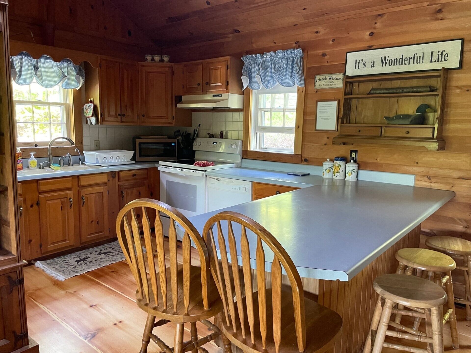 Kylskåp, mikrovågsugn, ugn och spishäll