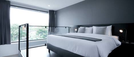 Dúplex Prestigio, 1 cama King size, para no fumadores, vista a la montaña | 1 habitación y artículos del minibar gratis