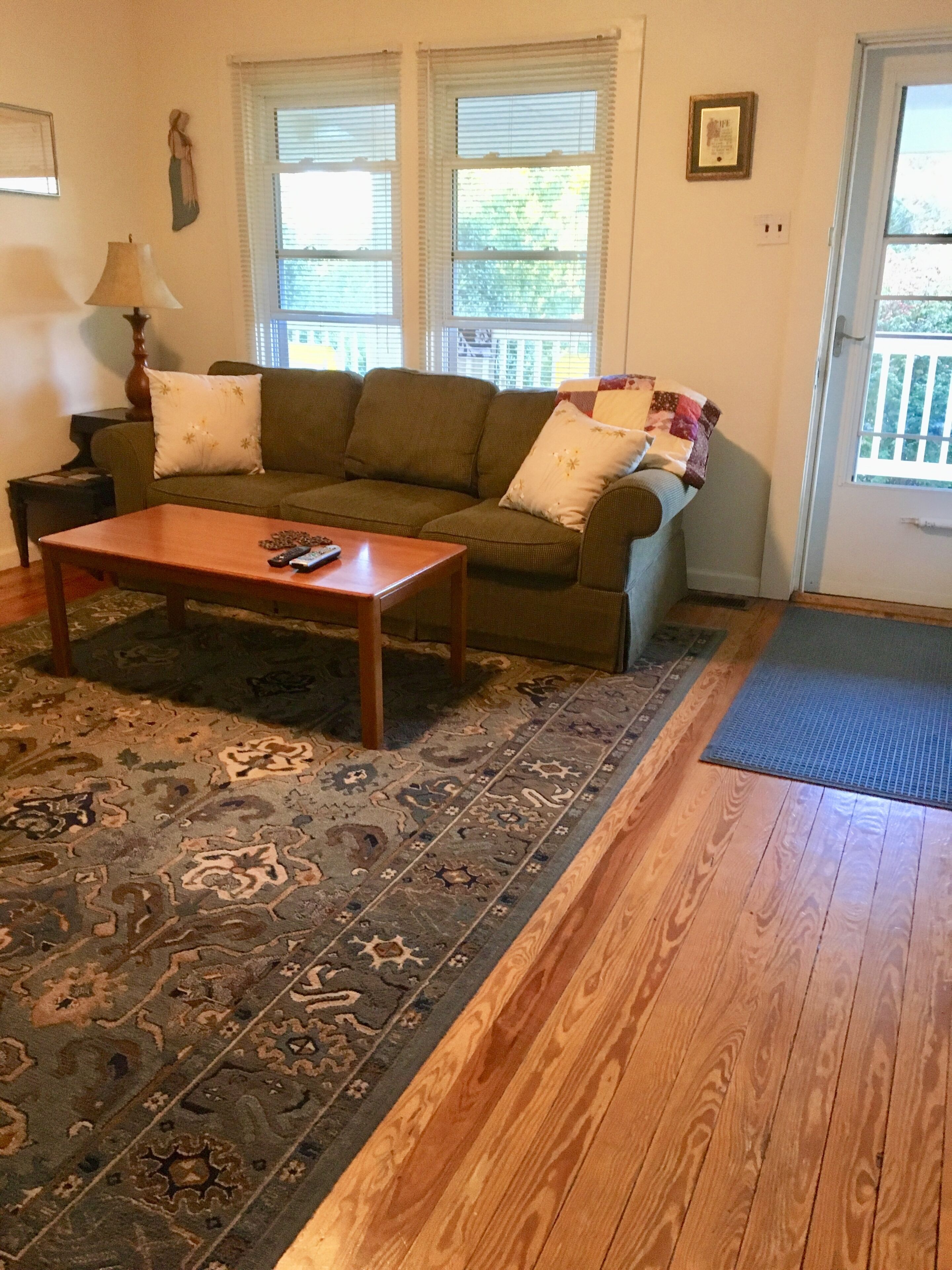 Cozy country home with great views and big porch. Family friendly great kitchen.