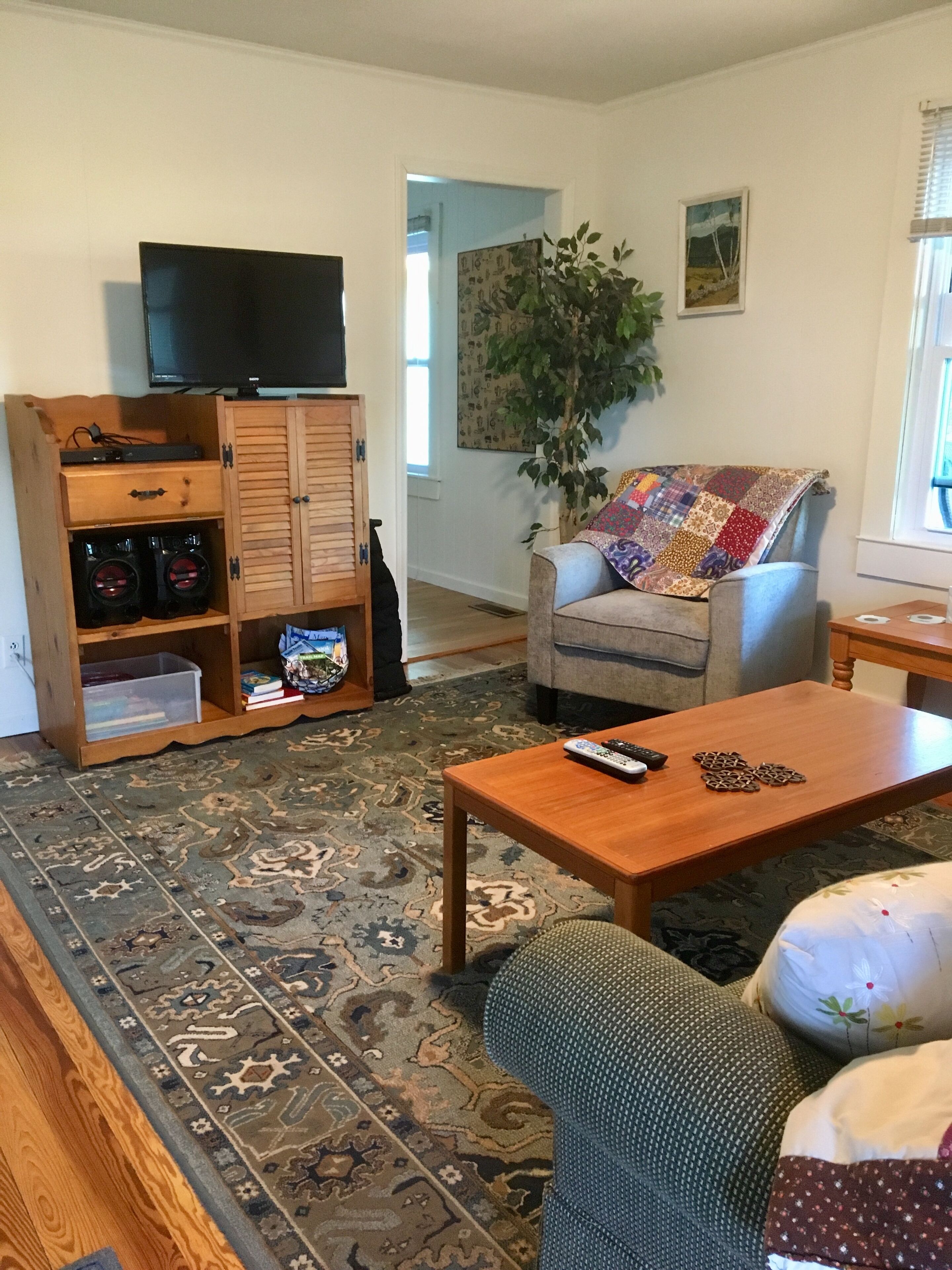 Cozy country home with great views and big porch. Family friendly great kitchen.