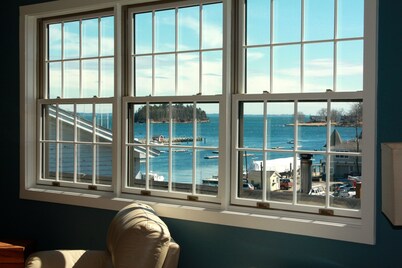 Camden Harborfront Loft Located on Main Street in Downtown Camden 