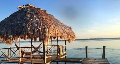 Near Tikal/flores, 4b House With Private Beach On Lake Petén Itzá, Sleeps 8