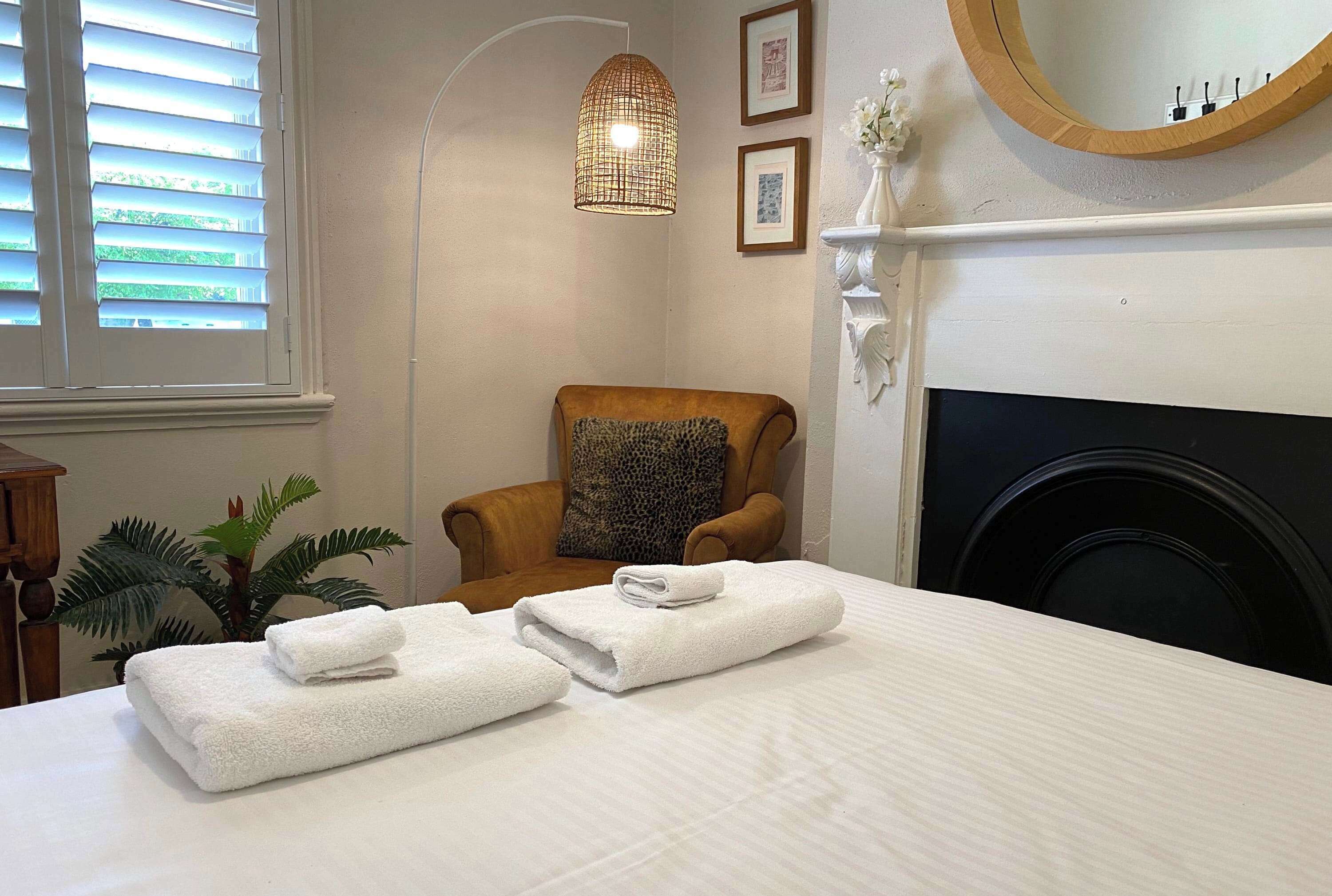 3 bedrooms, iron/ironing board, travel cot, WiFi