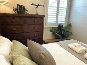 3 bedrooms, iron/ironing board, travel cot, WiFi
