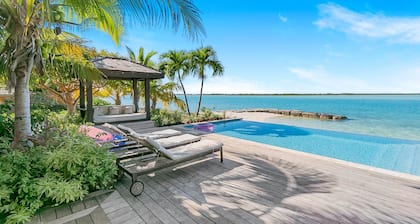 Casa Bella - Frente al mar con playa privada, piscina y spa
