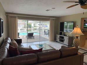 Smart TV, video games, DVD player, books
