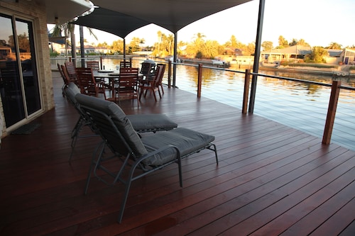 Waterfront Luxury Living in this well equipped and beautifully maintained home!