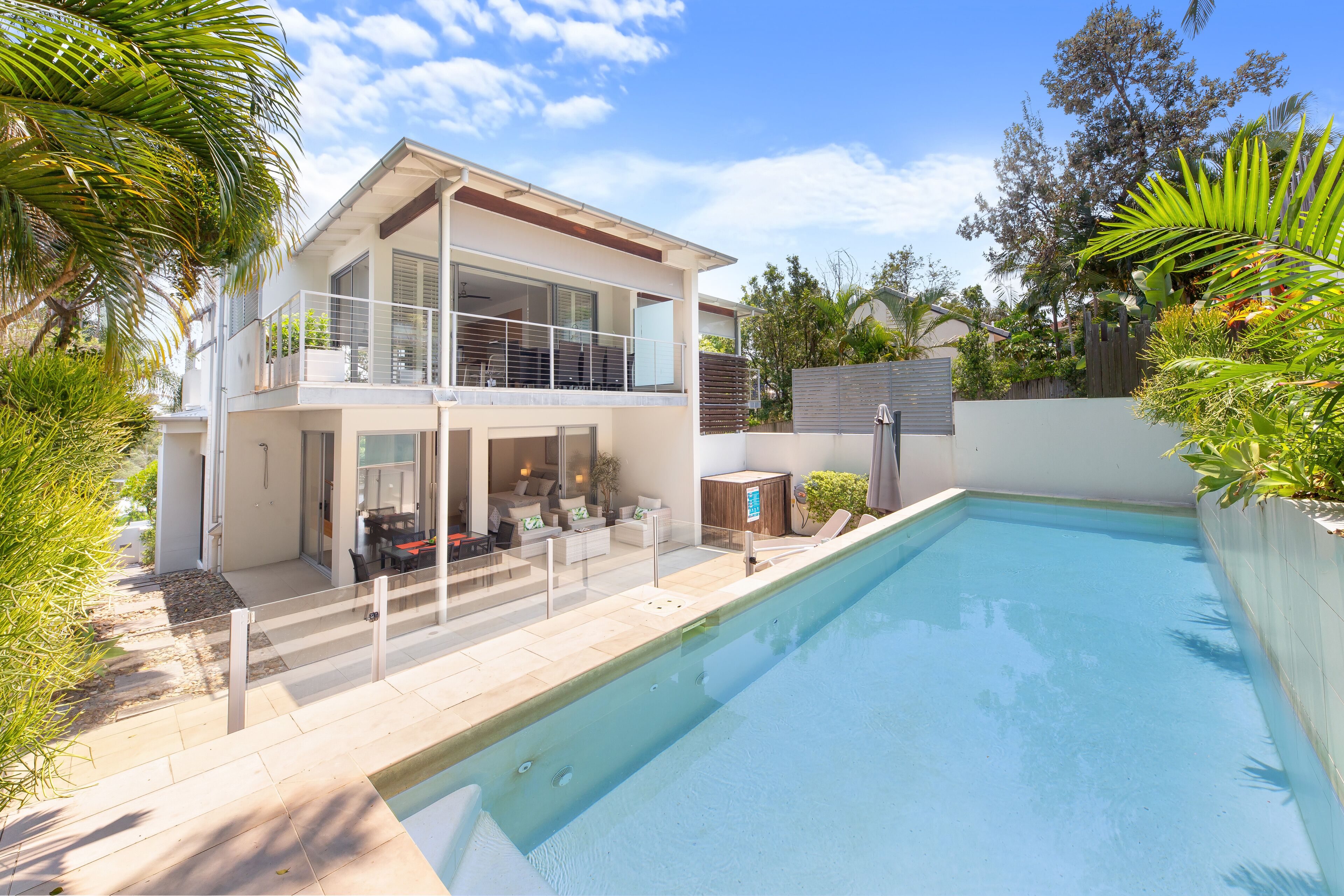 Relaxing Family Home for Enjoyment with own Private Pool and Entrance.