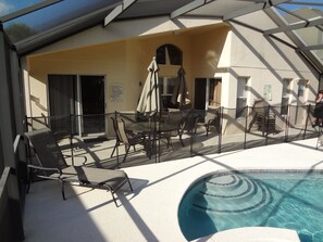 A heated pool - Emerald Island Resort Community,Gated 4 bedrooms 3 baths Heated Pool and Spa (Kissimmee)