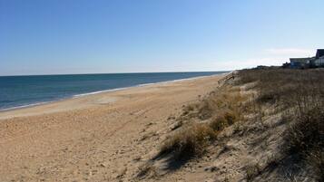 Plage à proximité, chaises longues