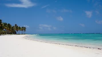 Perto da praia, toalhas de praia