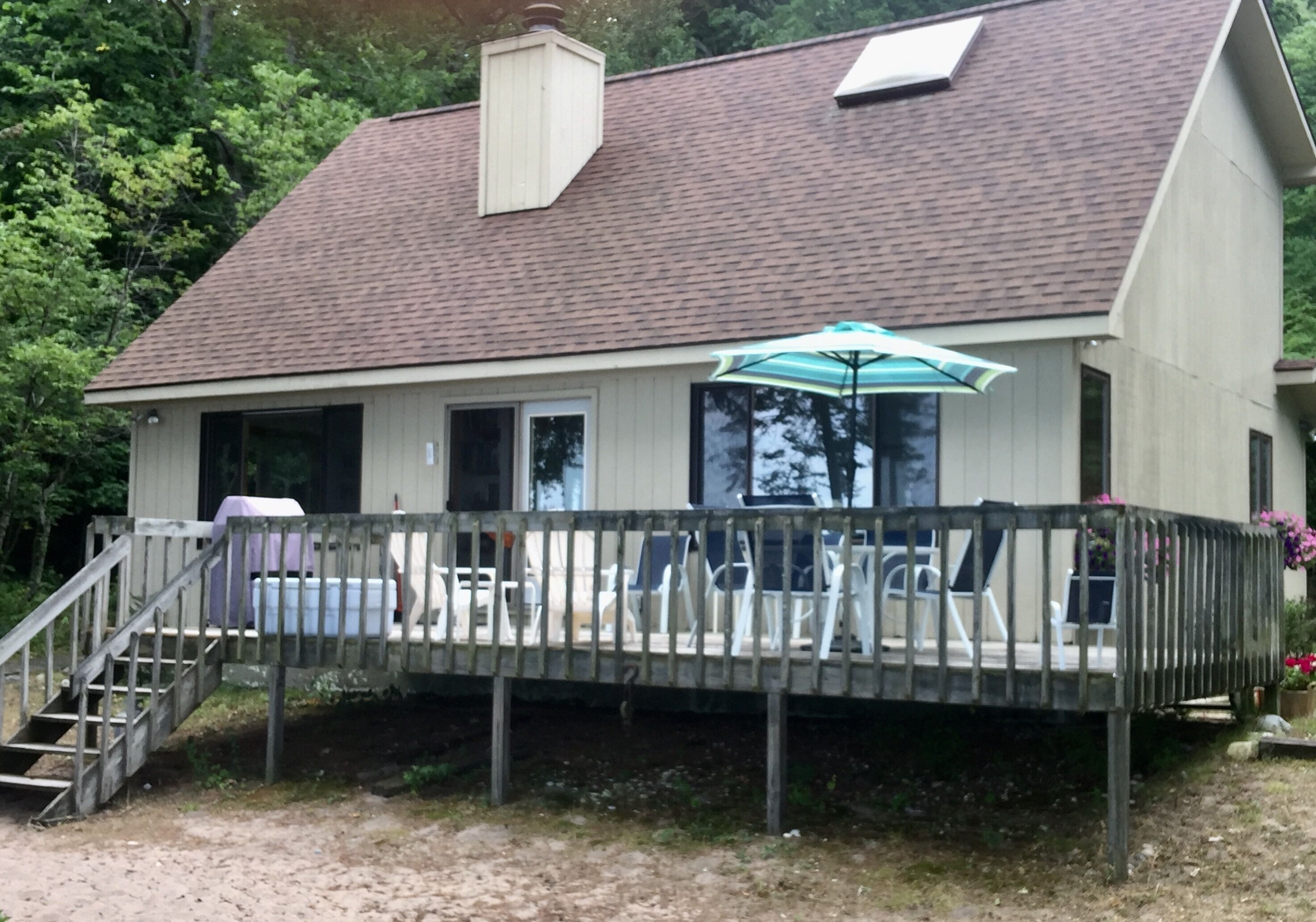 Private Beachfront Lake Michigan Home - 175 ft. of private beach frontage