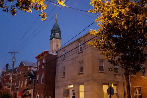 3 story corner home with free street parking