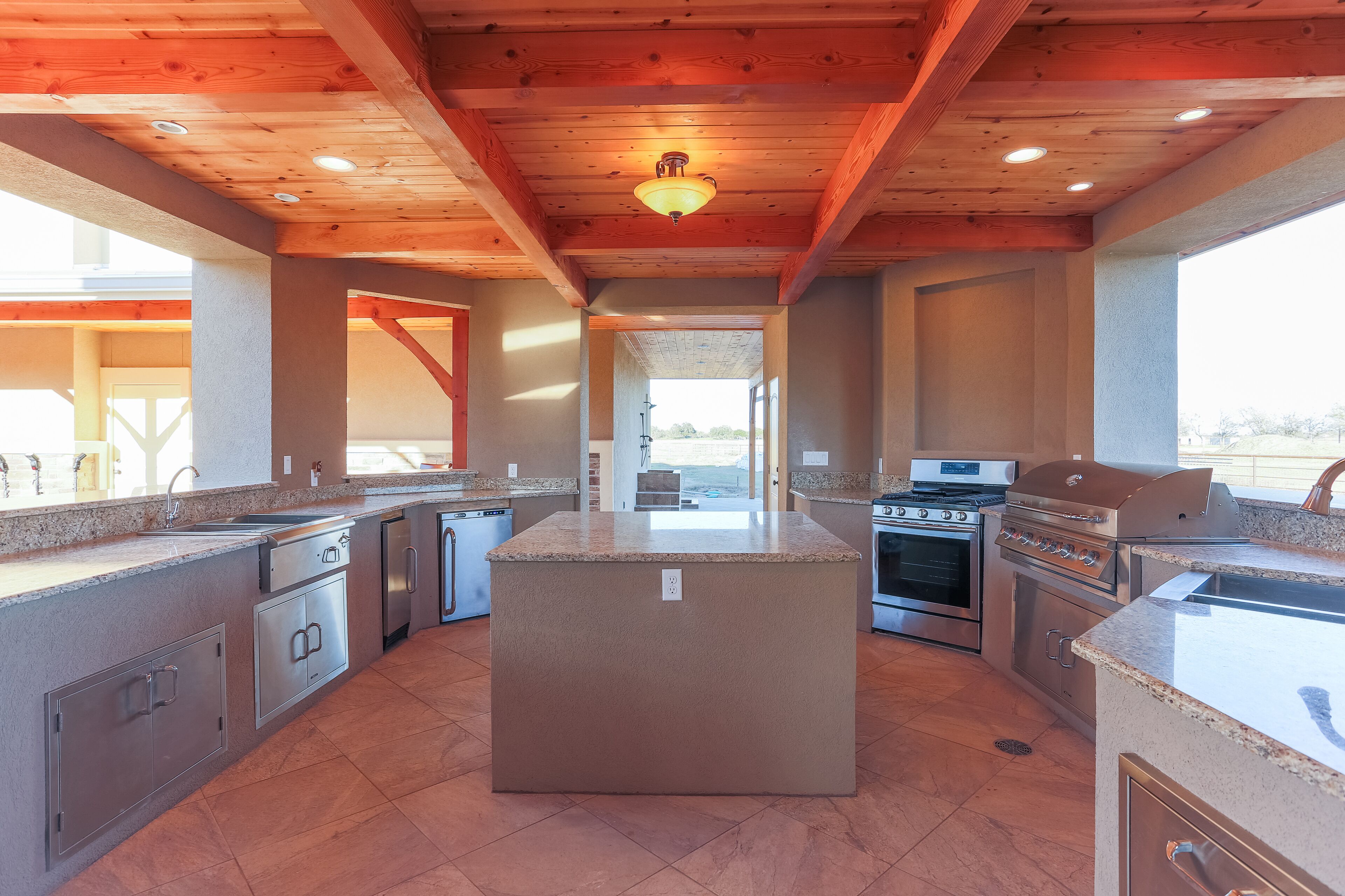 Guadalupe River Ranch - Huge waterfront house with private pool on 63 acres.