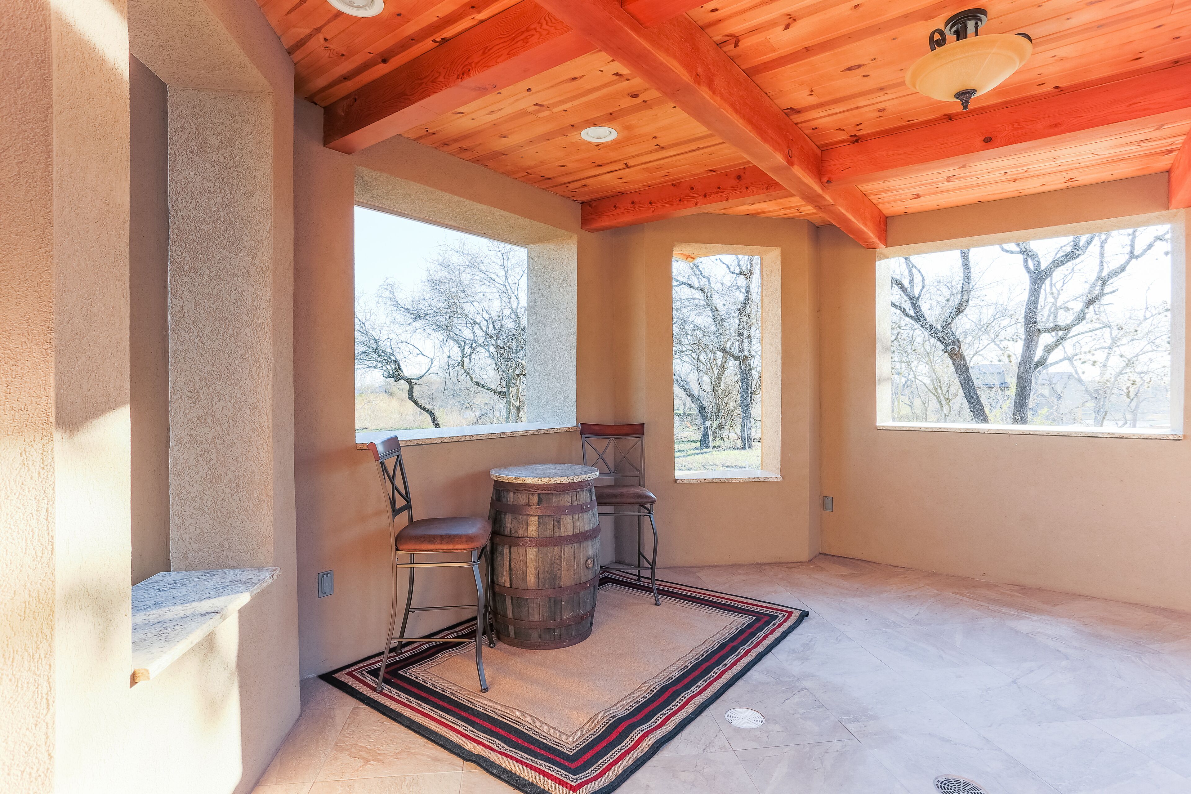 Guadalupe River Ranch - Huge waterfront house with private pool on 63 acres.