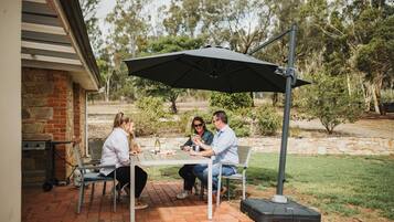 Opções para refeição ao ar livre