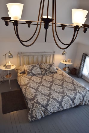 1 chambre, fer et planche à repasser, Wi-Fi gratuit, draps fournis