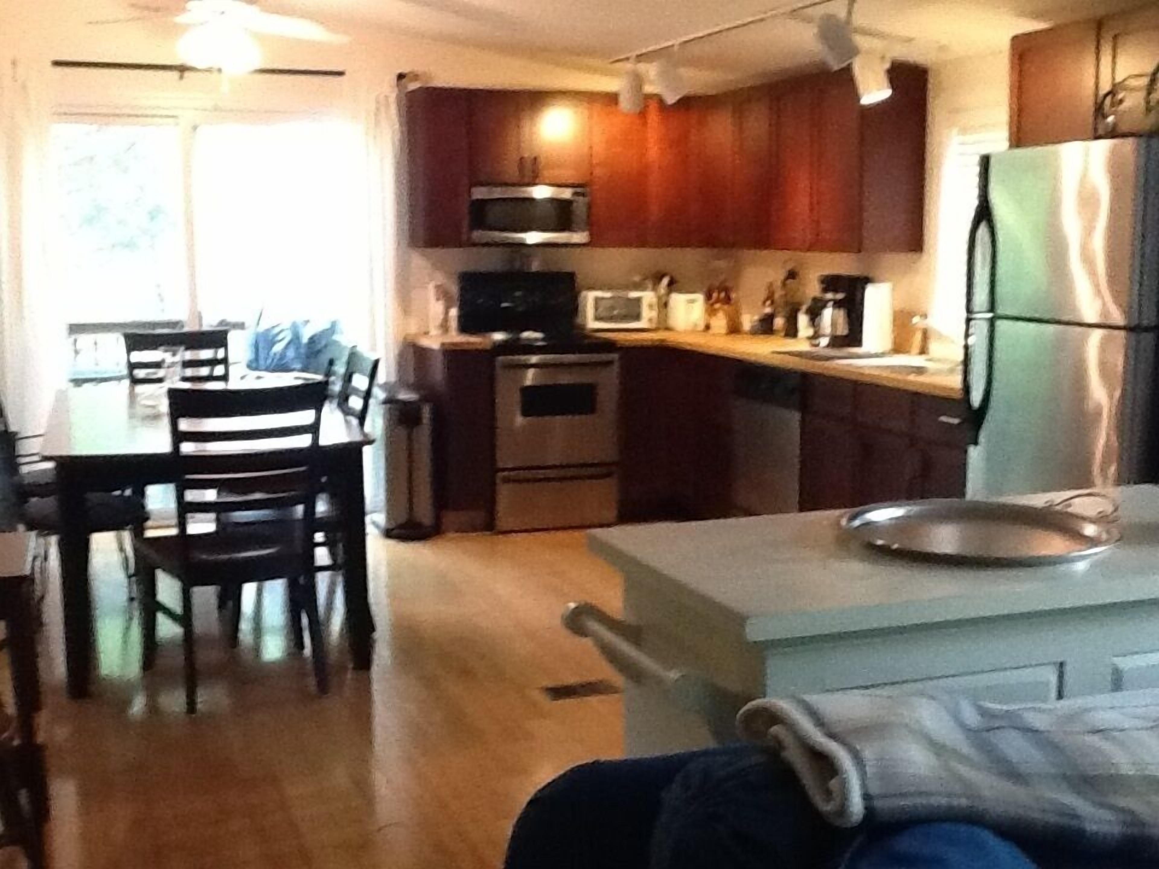 Pet friendly, Gently sloping lot,  large dock, Quiet cove, Great swimming!