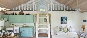 Orchid Cottage - Colorful Bahamian Cottage Steps from Pink Sand Beach