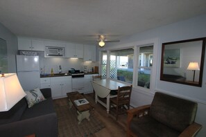 Smart TV, DVD player, books