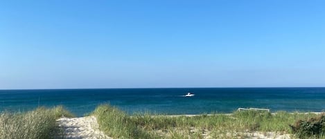 Aan het strand