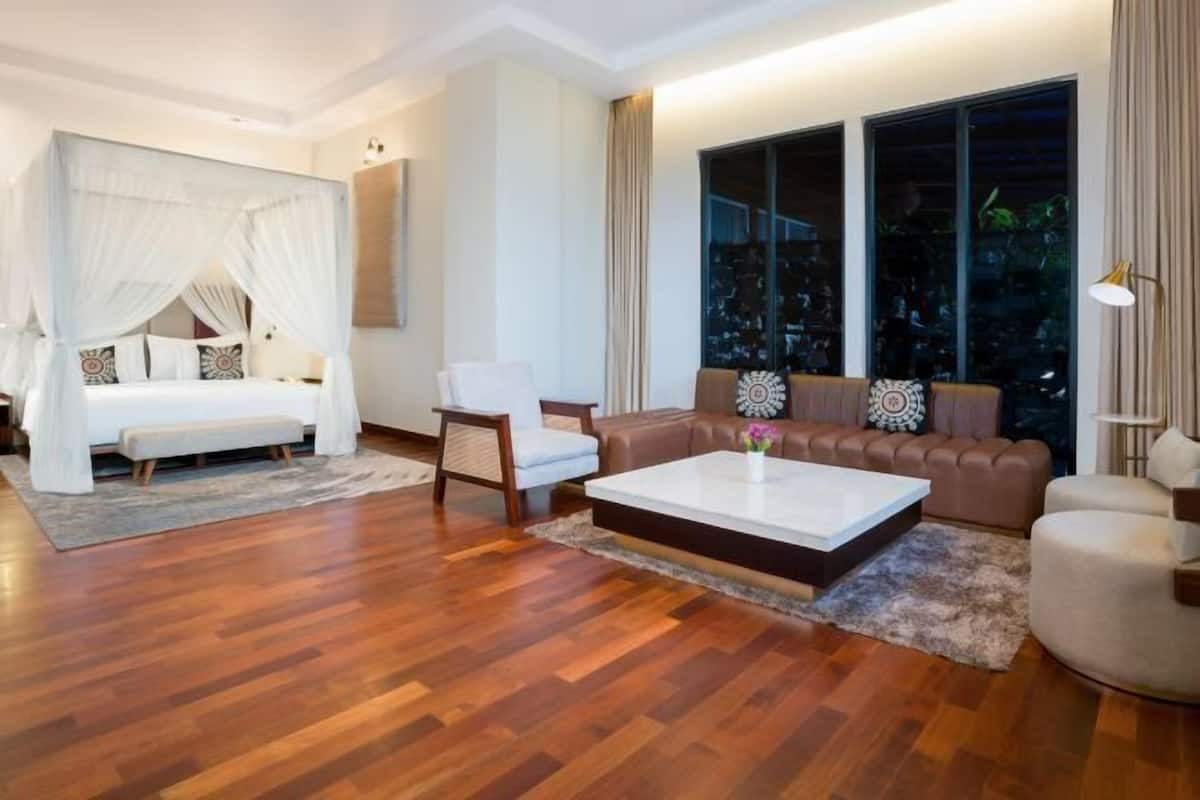 1 phòng ngủ, minibar, két bảo mật tại phòng, phòng cách âm