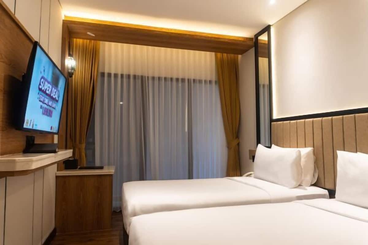 1 Schlafzimmer, Minibar, Zimmersafe, schallisolierte Zimmer