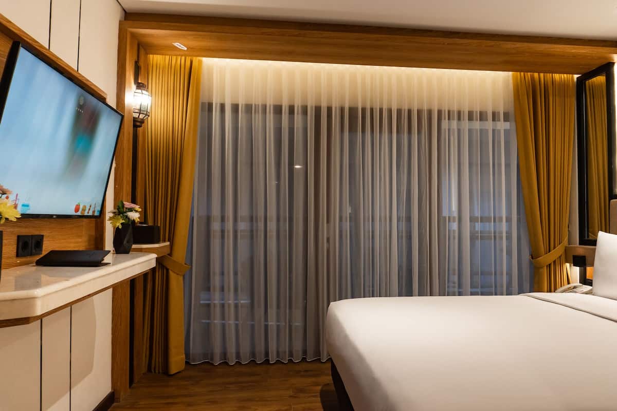 1 Schlafzimmer, Minibar, Zimmersafe, schallisolierte Zimmer