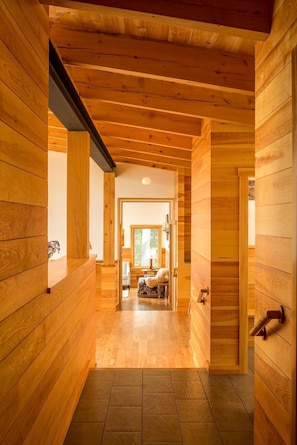 Interior - Private Oceanfront "Coppertop" house, Acadia National Park (Mount Desert)
