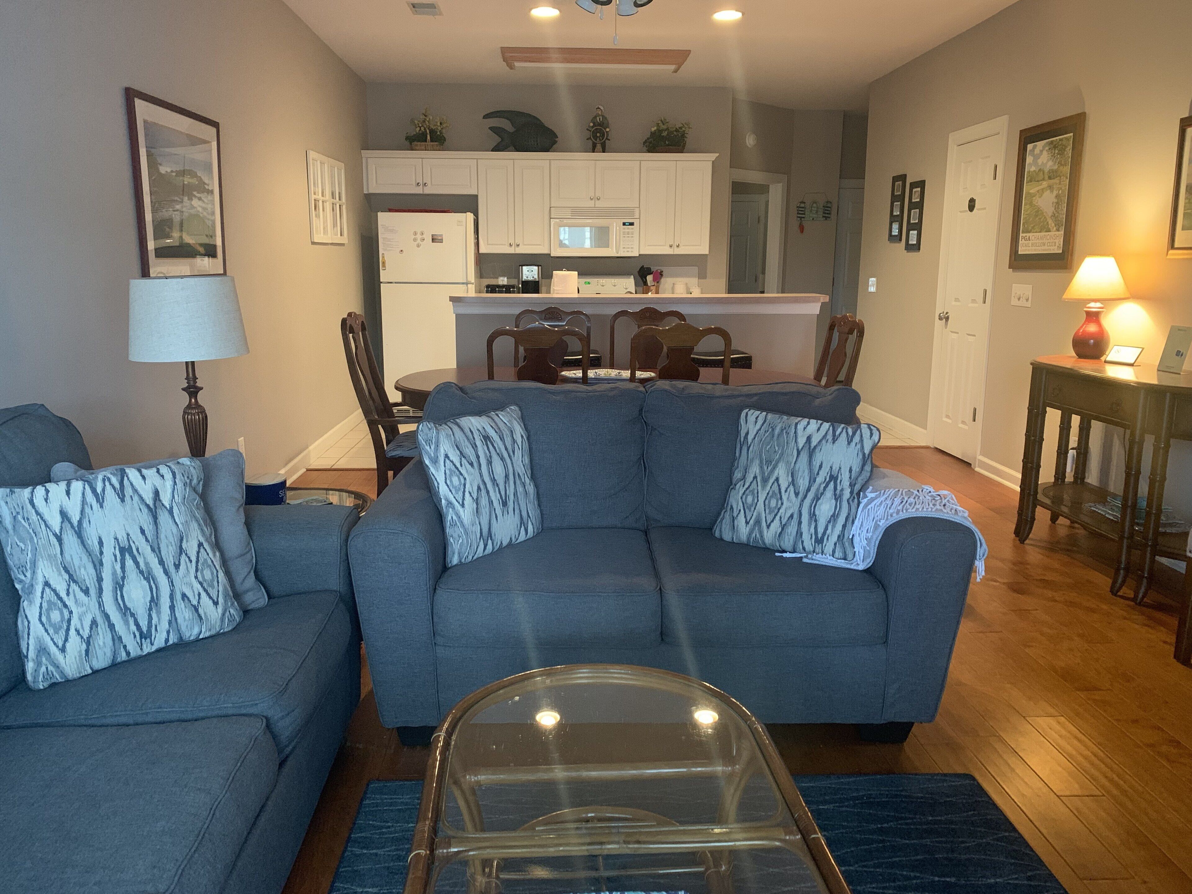 Ground Level Sea Trail Golf Villa - 1 mile to Beach, inclusive rates 