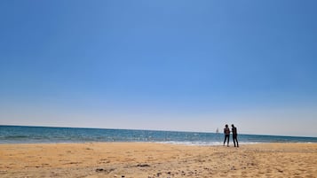 Ligstoelen, strandlakens