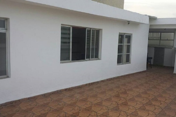 Area externa da cobertura