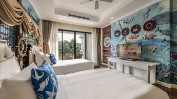 华丽别墅, 4 间卧室 (Nautilus) | 2 多间卧室、客房内保险箱、办公桌、遮光窗帘