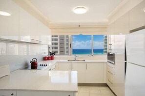 Microwave, stovetop, dishwasher, toaster