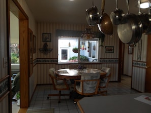 Dining room. Great for playing games on.