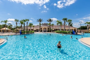 Outdoor pool - Luxury 5 Star Vacation Villa - Frozen Themed Room  (Kissimmee)