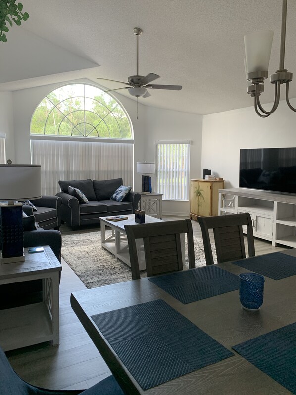 Smart TV, toys, books