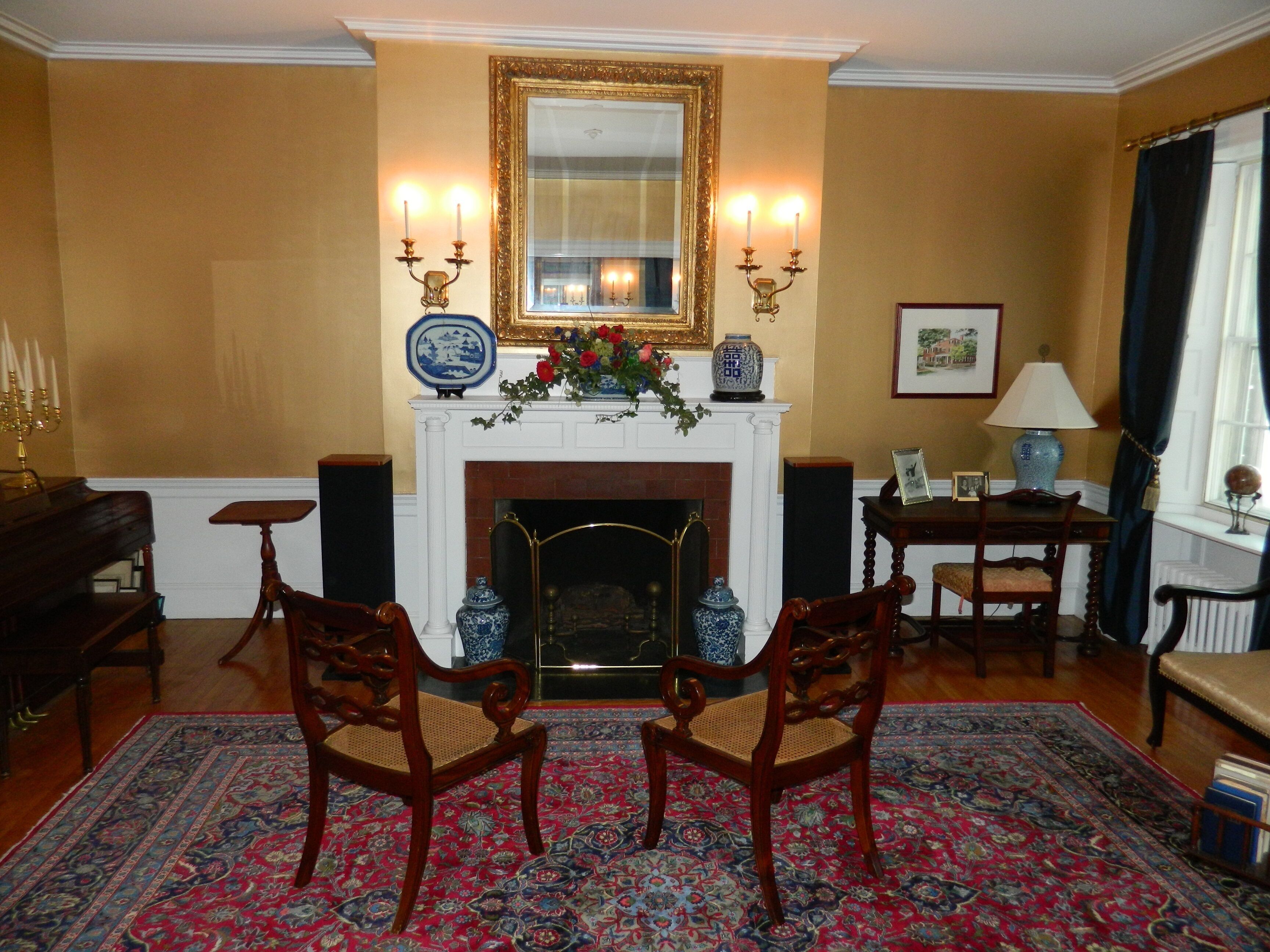 Historic Federal Period brick mansion on fabled Chestnut Street,  Salem, MA 