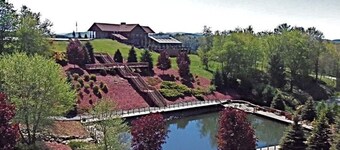 Mountain Getaway Chalet by the New River with Sunset Views and deers to feed