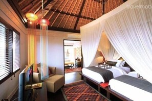 2 bedrooms, free Internet