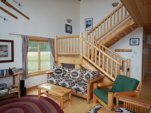 Interior - Lone Wolf Cabin at Wolfridge (Winthrop)